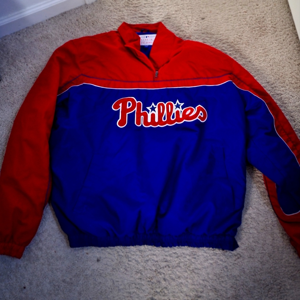 Philadelphia philies pull over jacket